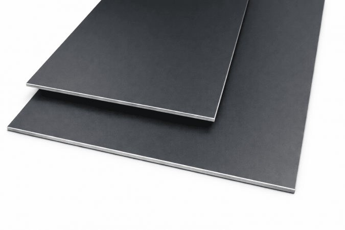 L-Profil Alu Winkel 0,8 mm RAL7016 Anthrazitgrau Aluleiste